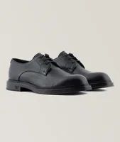Leather Lace-Up Derbies