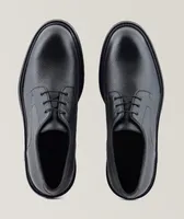 Leather Lace-Up Derbies