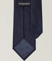 Weaved Design Jacquard Silk Tie
