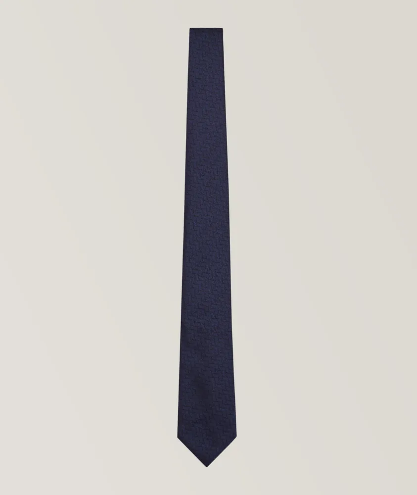 Weaved Design Jacquard Silk Tie