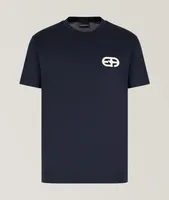 Essentials Embroidered Logo Tencel-Jersey T-Shirt