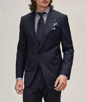 Shelton Plain Weave Wool Suit