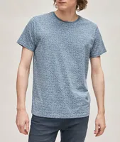 Floral Pima Stretch-Cotton T-Shirt