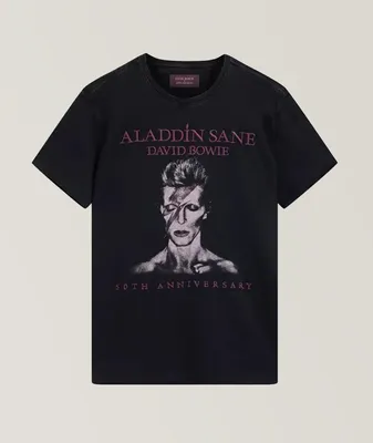 Limited Edition David Bowie Collection 50th Ann. Aladdin Sane T-Shirt