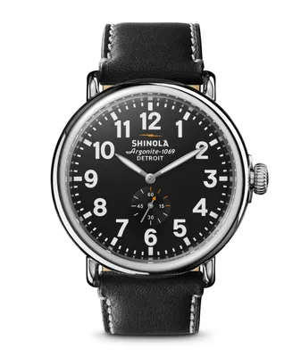 Runwell Leather Strap Watch