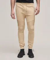 Flocked Cotton Joggers