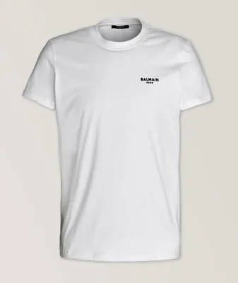 Miniature Velvet Logo Cotton T-Shirt