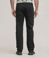 Washed Stretch-Cotton Jeans