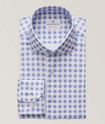 Checkered Modern 4-Flex Stretch Knit Shirt