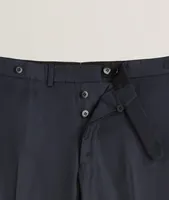 Formal Virgin Wool Trousers