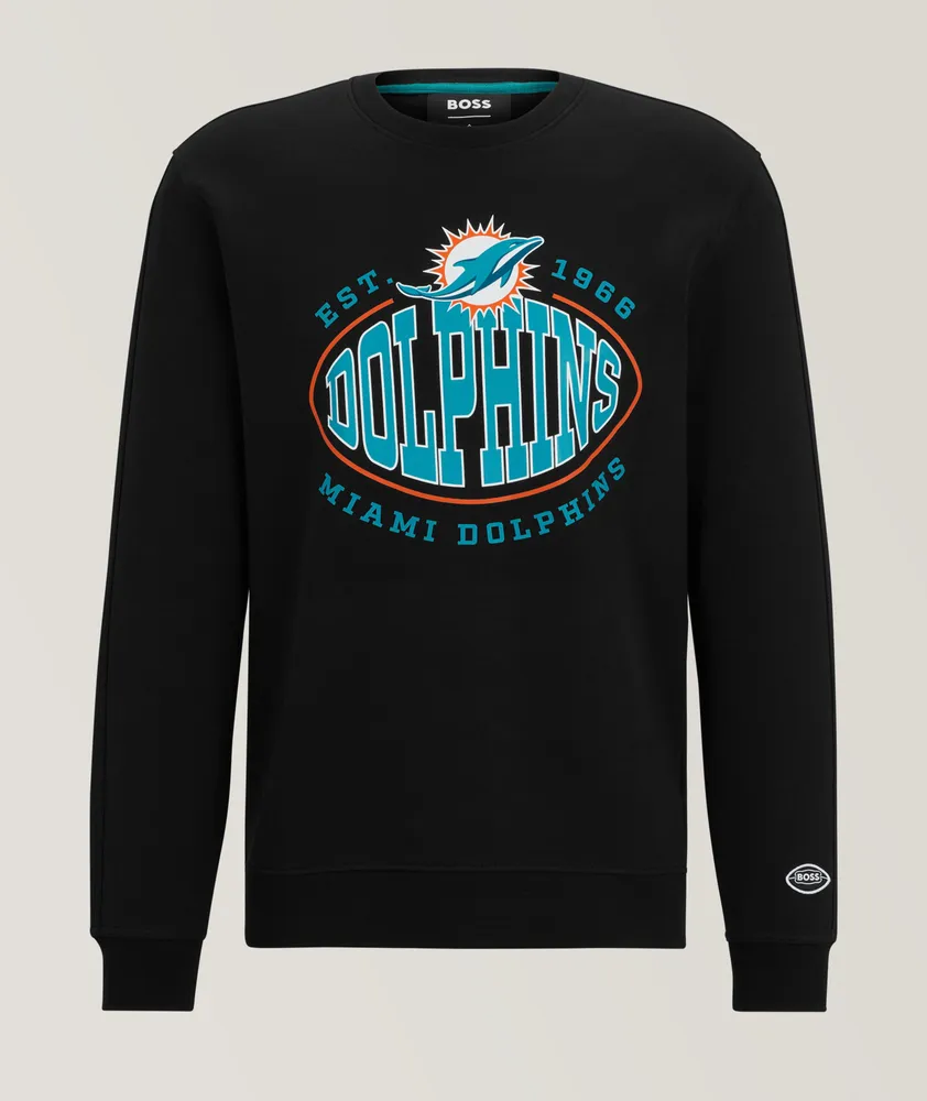 Miami Dolphins Historic Logo NFL Hoodie – Basketball