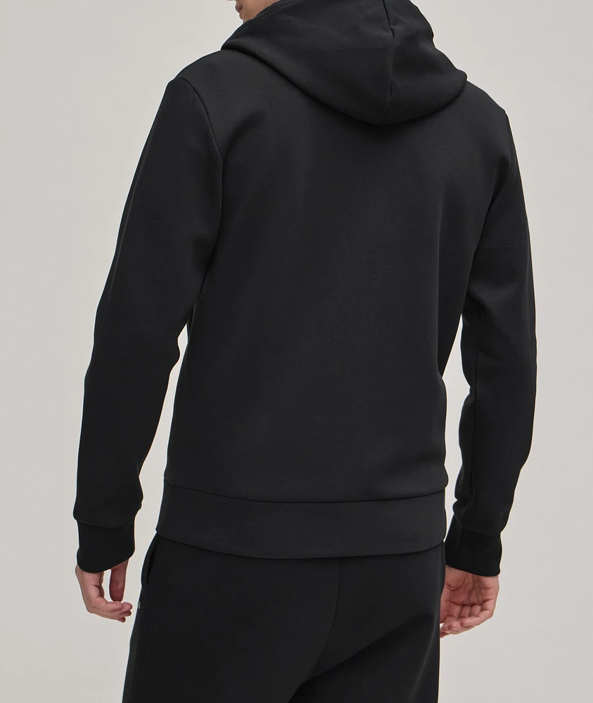 Responsible Collection Stretch-Cotton Hooded Sweater