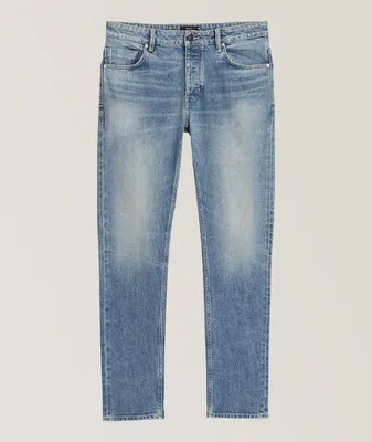 Lou Slim Alloy Cotton-Blend Jeans