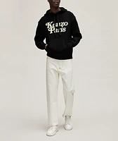 Verdy Collaboration Printed Logo Cotton Hooded Sweater