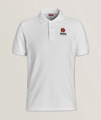 Boke Flower Crest Embroidered Polo