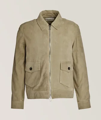 Victor Goat Suede Leather Jacket