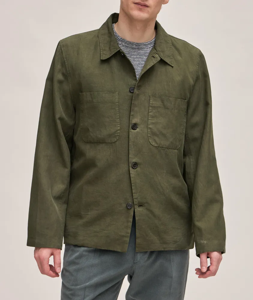 Harrison Lyocell, Linen & Cotton Overshirt