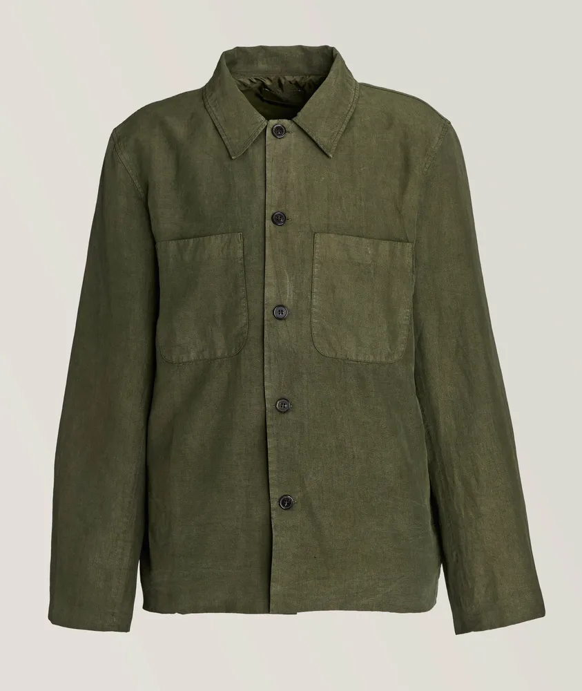 Harrison Lyocell, Linen & Cotton Overshirt