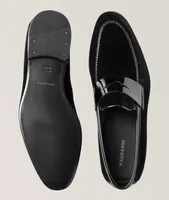 Jacin Velvet-Patent Loafers