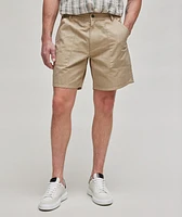 Sienna Checkered Organic Cotton Shorts