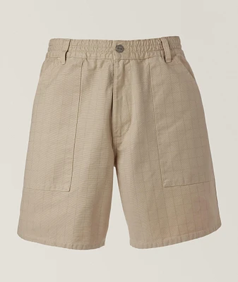 Sienna Checkered Organic Cotton Shorts