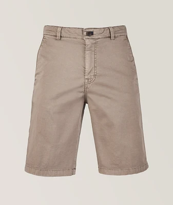 Sustainable Stretch-Cotton Shorts