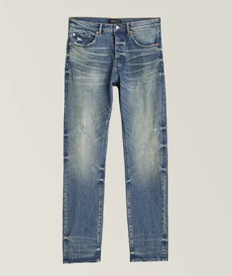 P005 2-Year Worn Distressed Jeans