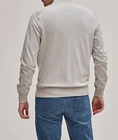 Alcantara Front Cotton Sweater
