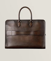 Scritto Leather Overnight Bag