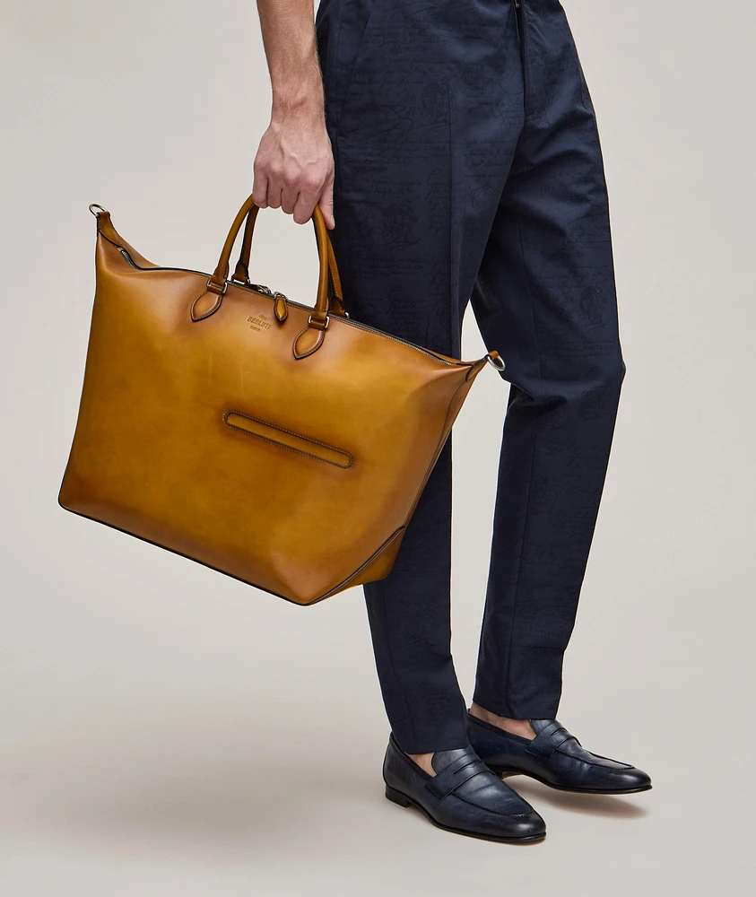 Gloria Leather Carryall Bag 