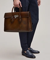 E'Mio Scritto Leather Briefcase