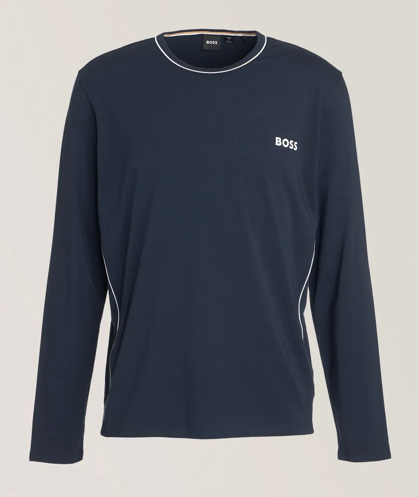 Balance Cotton-Blend Long-Sleeve T-Shirt