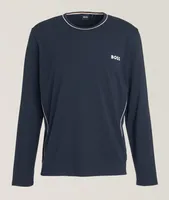 Balance Cotton-Blend Long-Sleeve T-Shirt