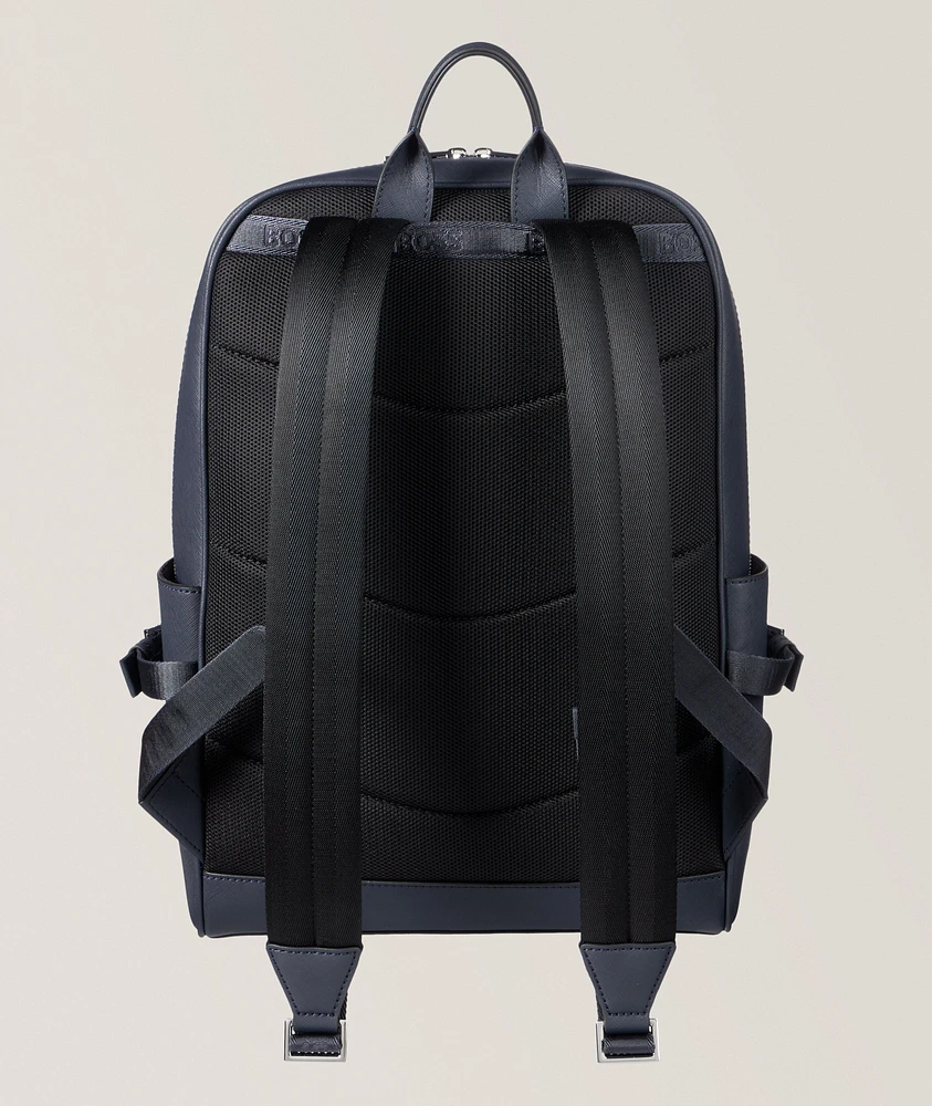 Zair Regenerated Leather Backpack