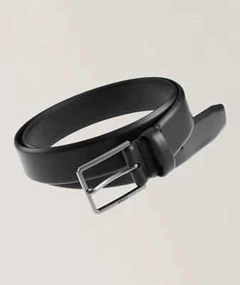 Cary Matte Leather Belt