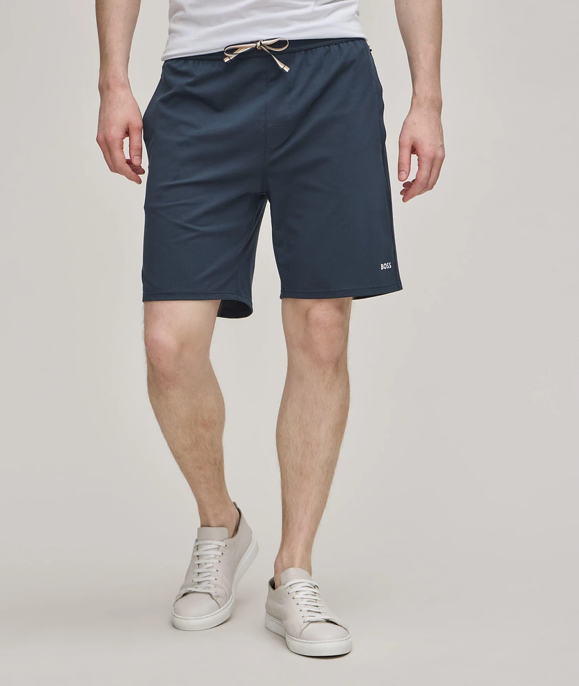 Homewear Collection Stretch-Cotton Sleep Shorts