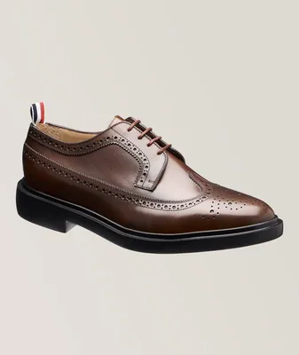 Pebbled Leather Longwing Brogues