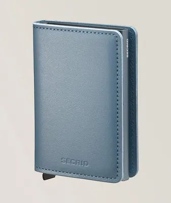 Smooth Leather Slim Wallet