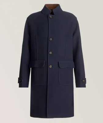 Reversible Wool Overcoat