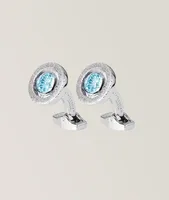 Halo Round Cufflinks