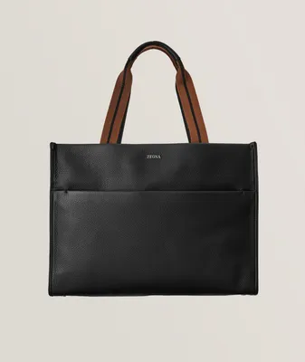 Leisure Lux Collection Leather Tote