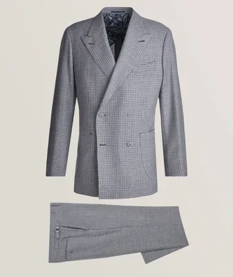 Mini Check Wool Suit