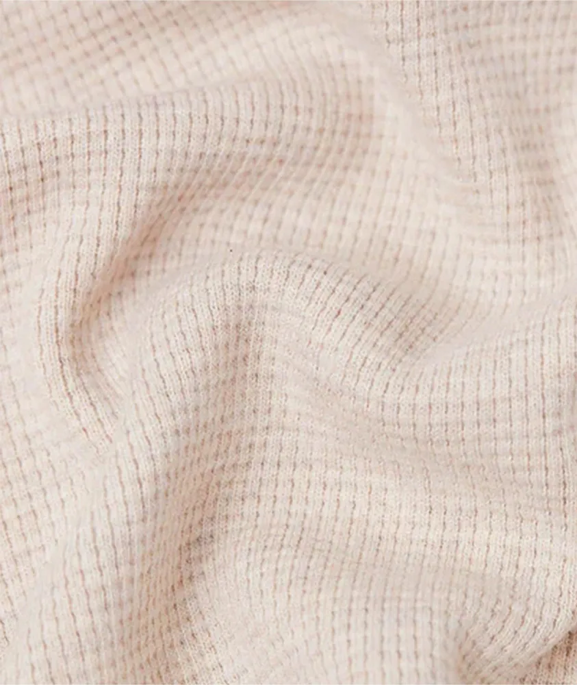 Thermal Box Long-Sleeve Cotton Knit Shirt