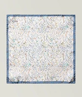 Paisley Silk Pocket Square 