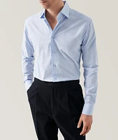 Elevated Collection Check Poplin Dress Shirt