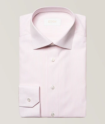 Elevated Collection Bengal Stripe Poplin Dress Shirt