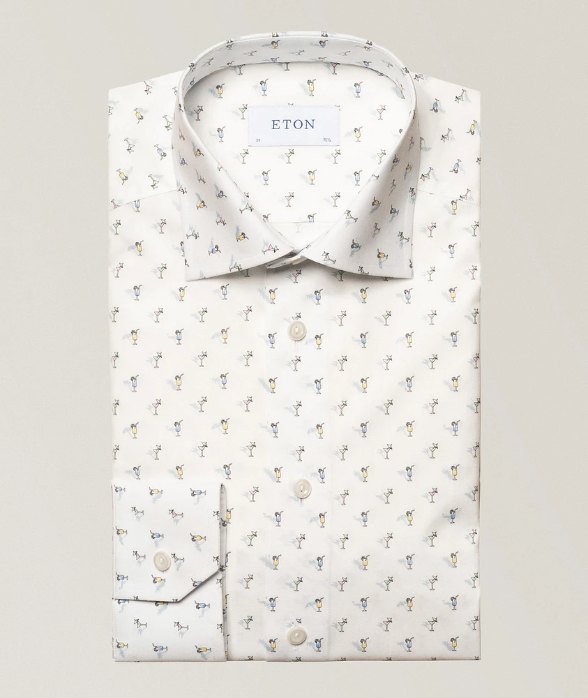 Martini Signature Poplin Dress Shirt