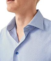 Micro Check Signature Twill Dress Shirt