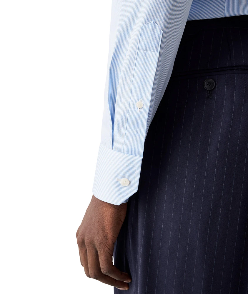 Fine Striped Signature Twill Dress Shirt