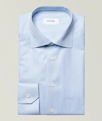 Fine Striped Signature Twill Dress Shirt